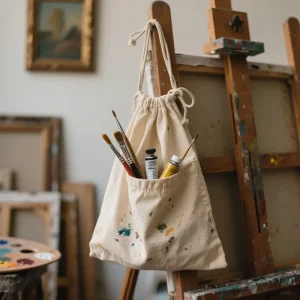 Custom Canvas Drawstring Bags