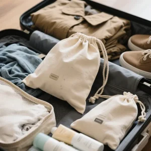 Canvas Drawstring Backpacks