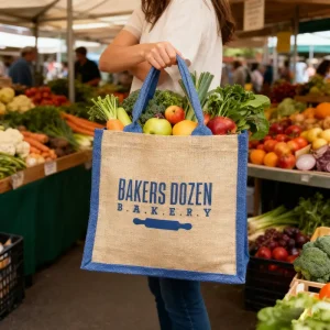 eco friendly jute tote