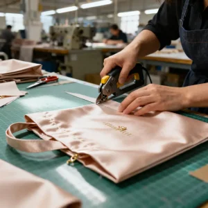 satin gift pouches