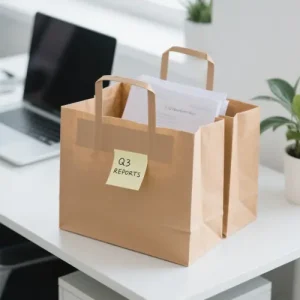 bulk paper bags with handles