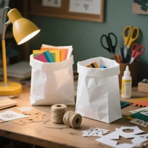 kraft shopping bags