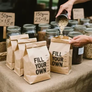 kraft gift bags