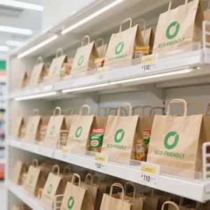 kraft tote bags.