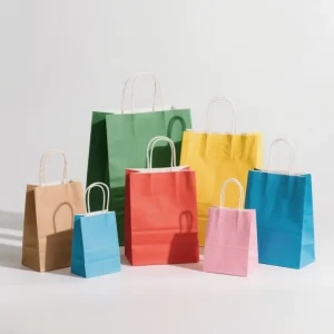 flat handle paper bags flat handle paper bags