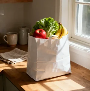 kraft shopping bags