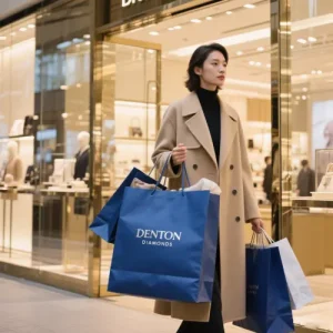 paper shopping bags with handles