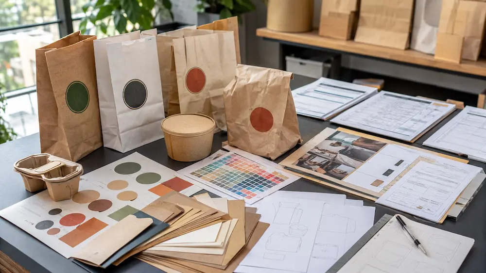 Custom Food Paper Bags printing guide for retail packaging design and supplier sourcing