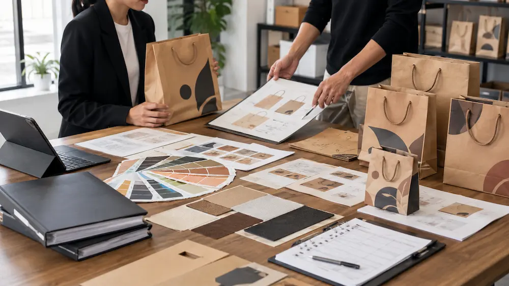 Custom Printed Paper Bags Wholesale pricing MOQ and supplier guide for retail packaging buyers