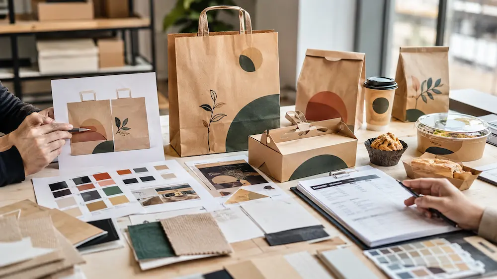 Food Paper Bags logo printing guide for wholesale buyers and custom packaging development